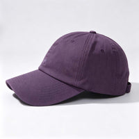Washed Baseball Cap, Casual Street Visor Hat for Daily Outfits