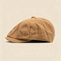 Reversible Vintage Newsboy Cap, Retro Painter Beret Hat